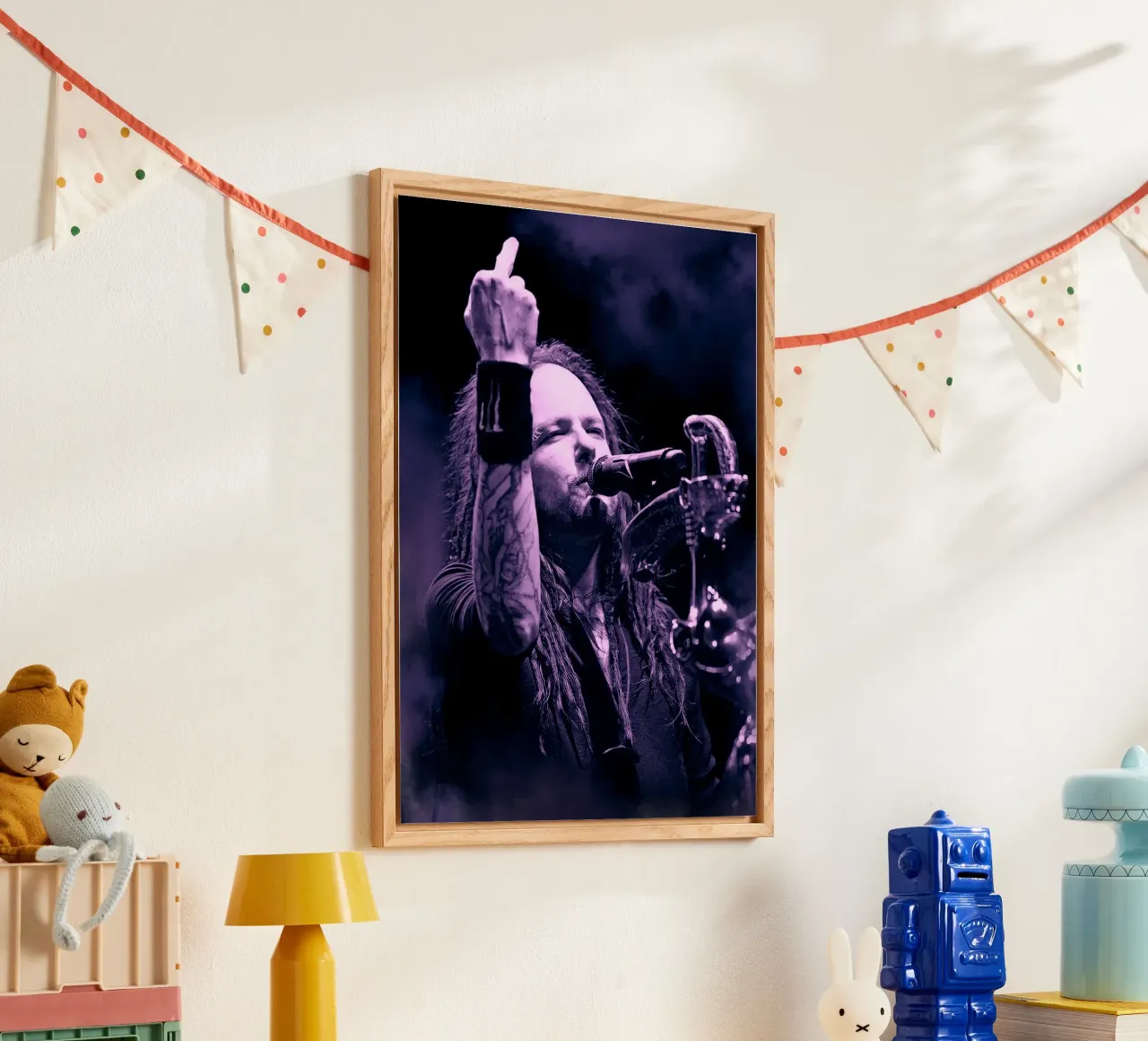 Jonathan Davis - Korn plexiglass da Lembayung art