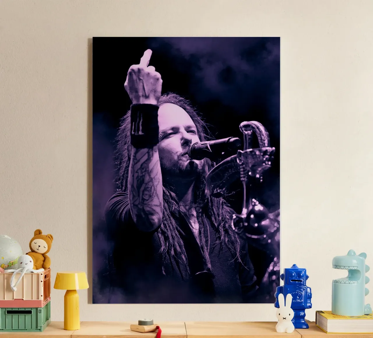 Jonathan Davis - Korn plexiglass da Lembayung art