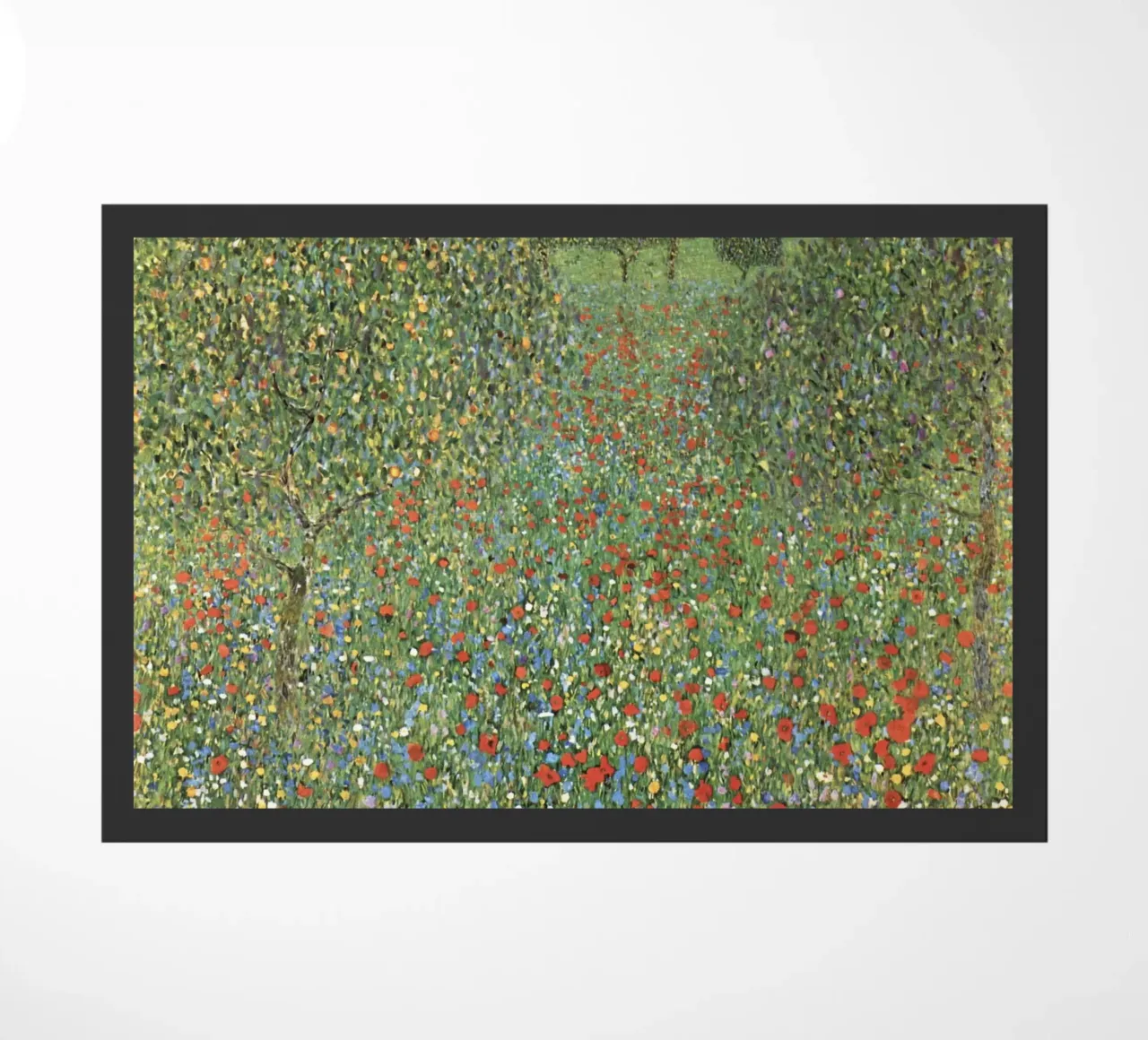 Campo di papaveri (1907) di Gustav Klimt zerbino da Art History