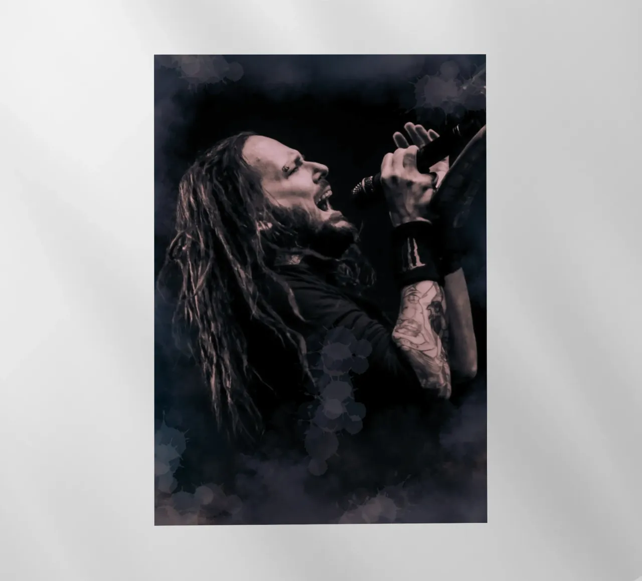 Jonathan Davis iconic style pellicola backlit da Lembayung art