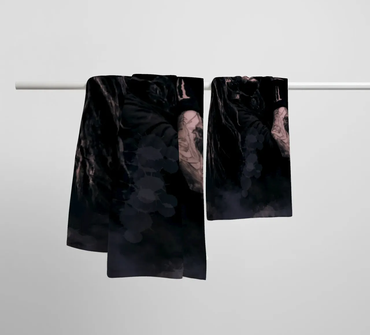 Jonathan Davis iconic style asciugamano da bagno da Lembayung art