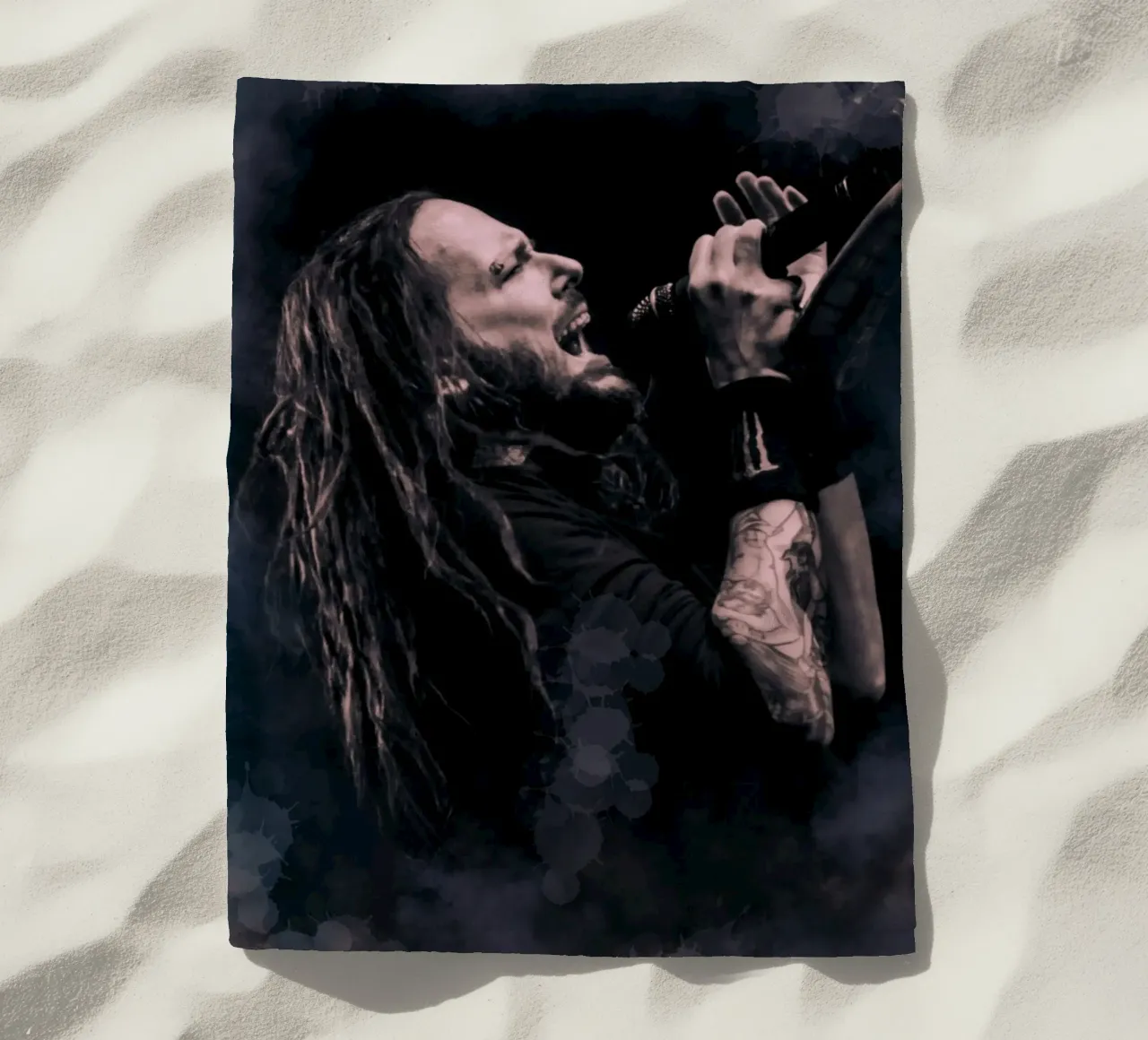 Jonathan Davis iconic style telo mare da Lembayung art