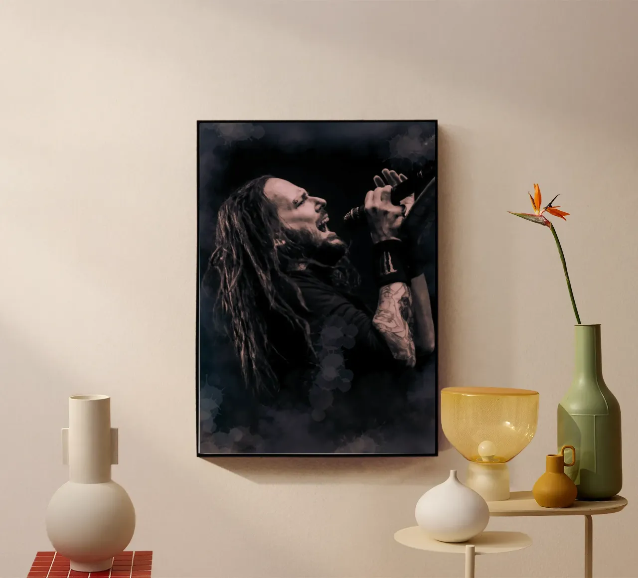 Jonathan Davis iconic style plexiglass da Lembayung art