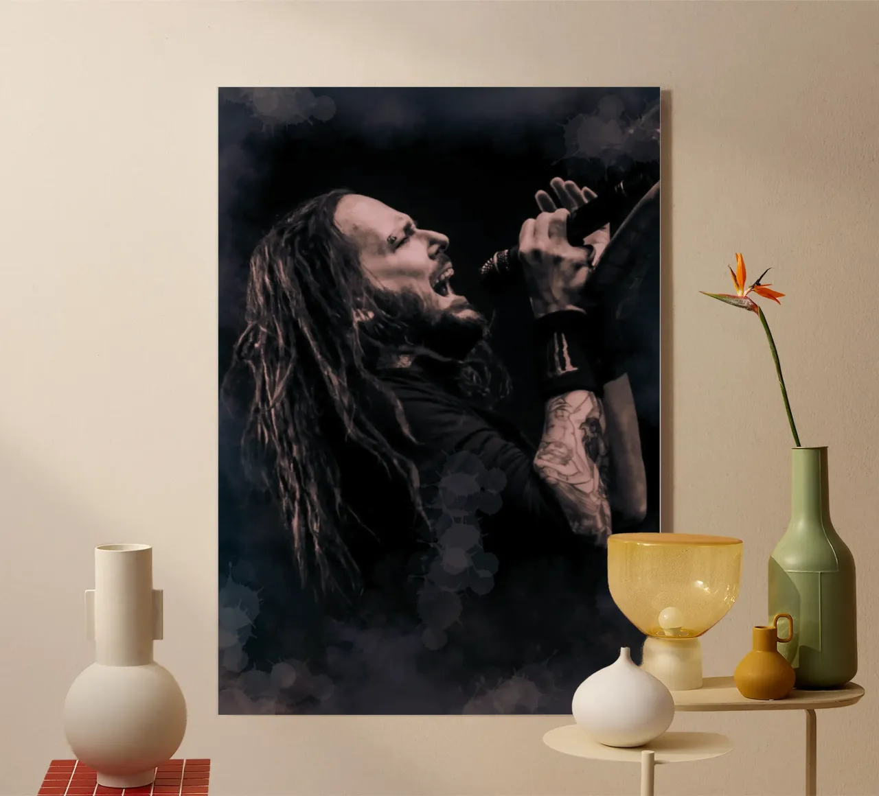 Jonathan Davis iconic style plexiglass da Lembayung art