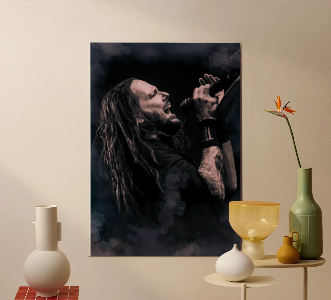 Jonathan Davis iconic style carta hahnemühle da Lembayung art