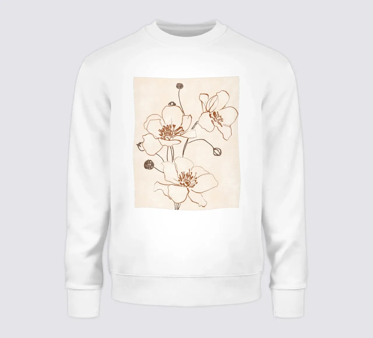 Linea Bloom felpa da LeaDArt