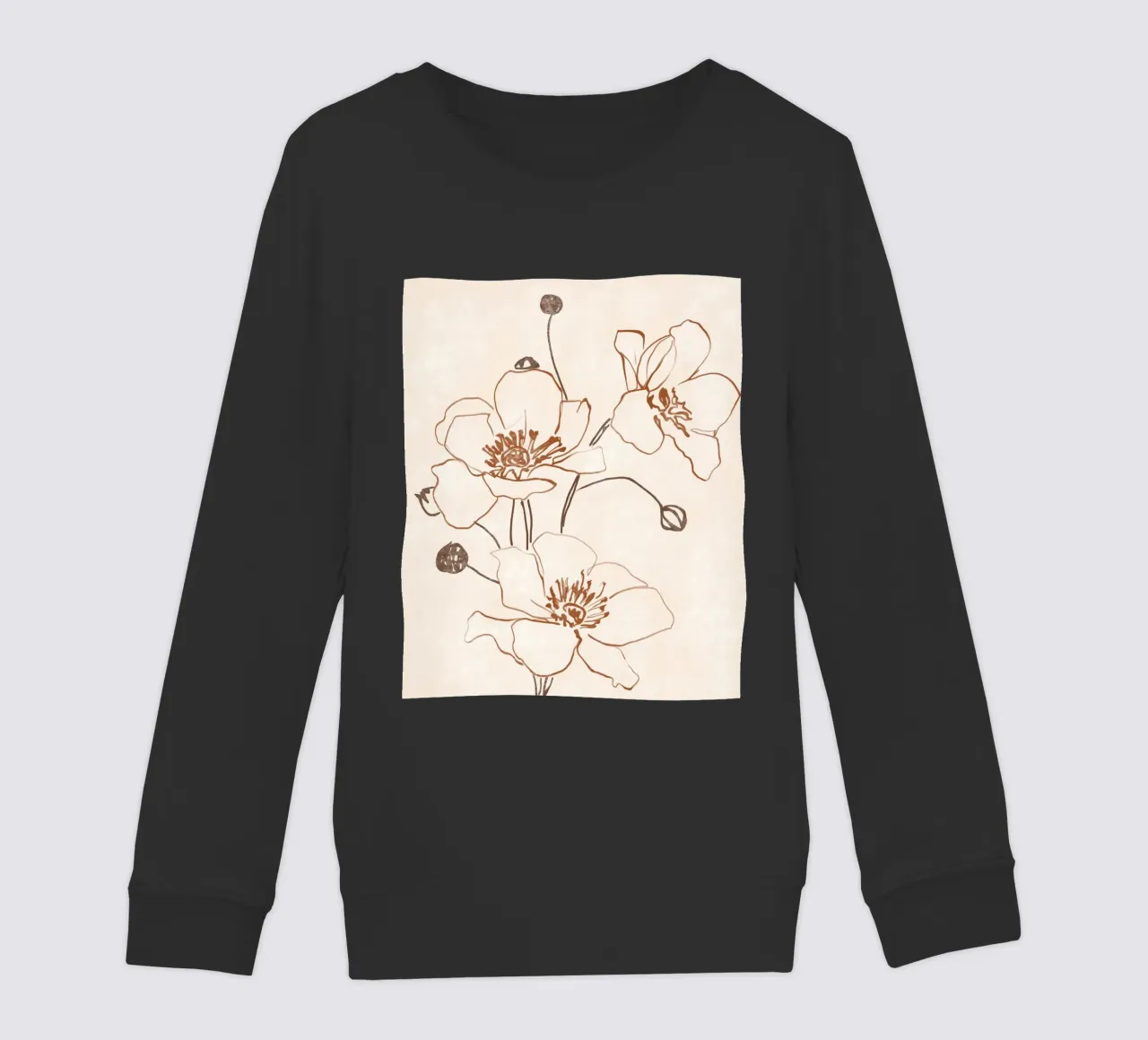 Linea Bloom felpa bambino da LeaDArt