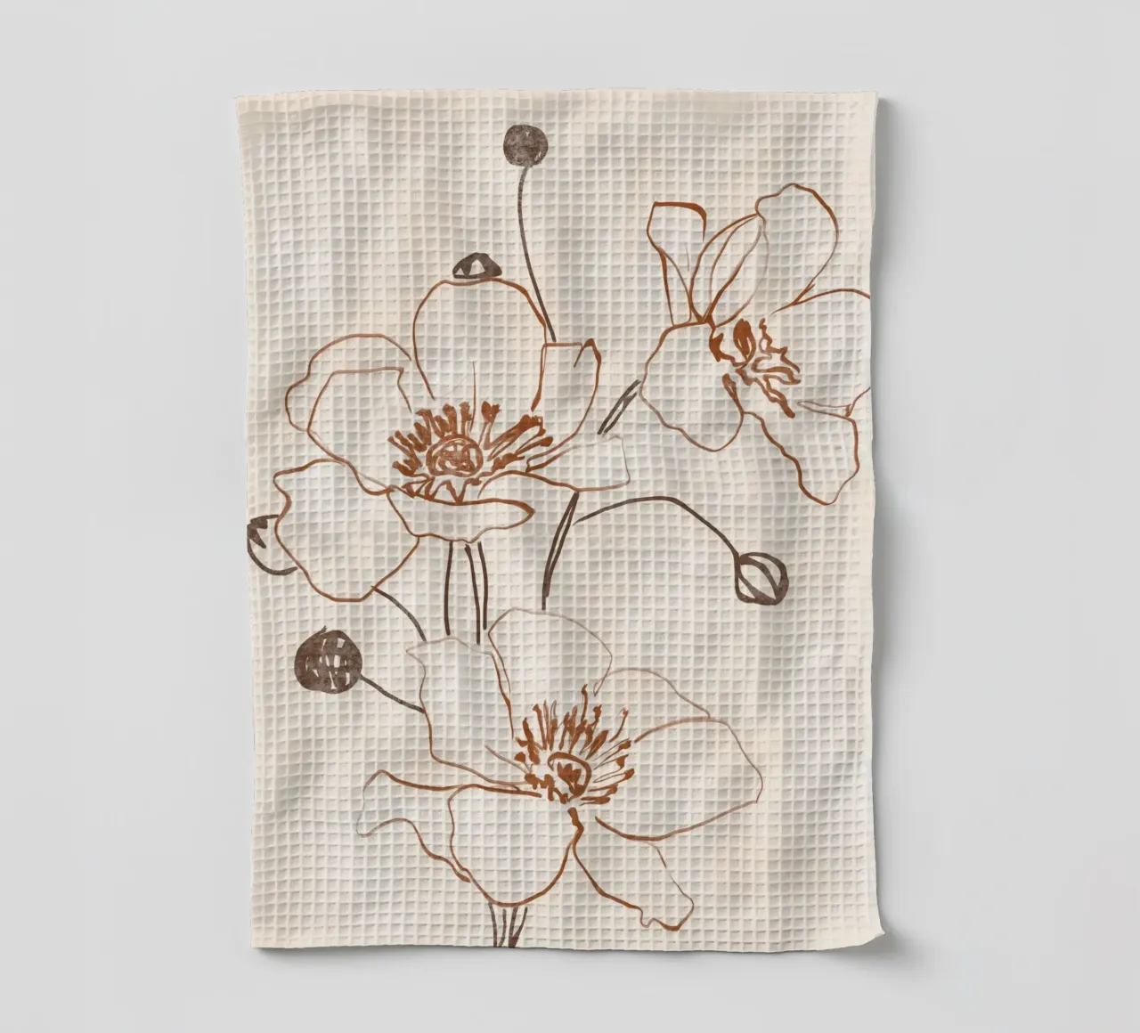 Linea Bloom canovaccio da cucina da LeaDArt