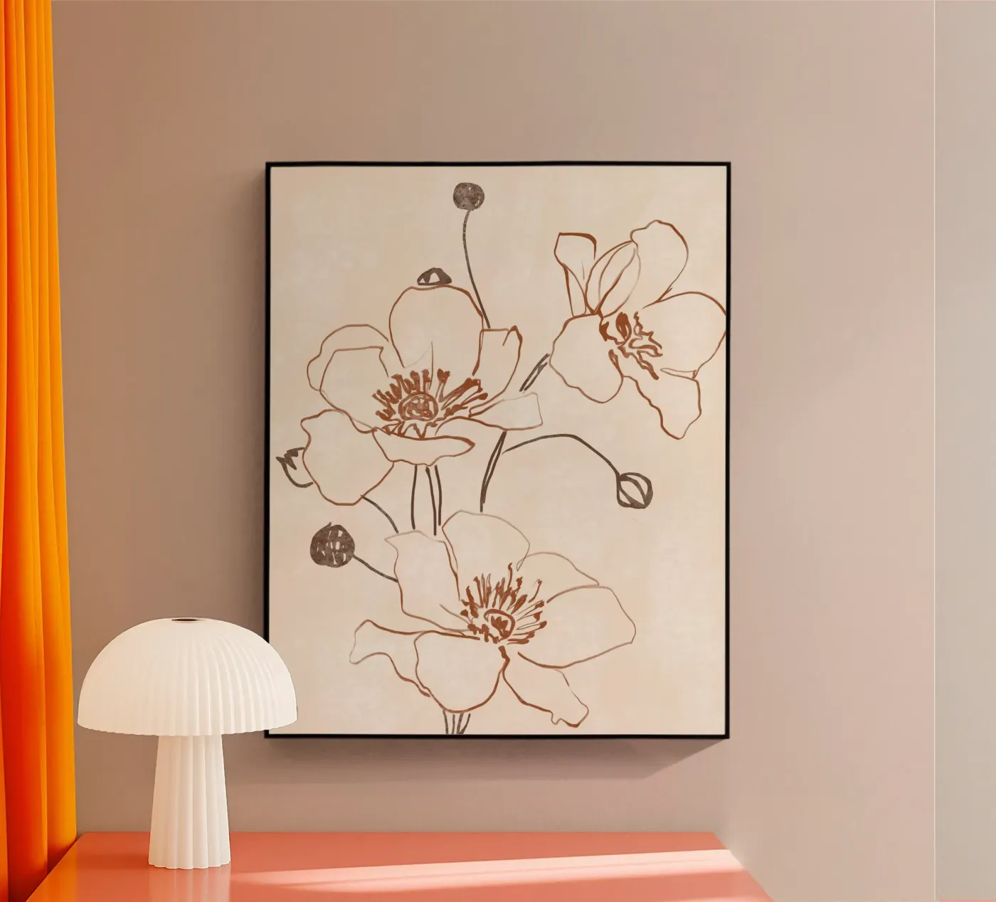 Linea Bloom plexiglass da LeaDArt