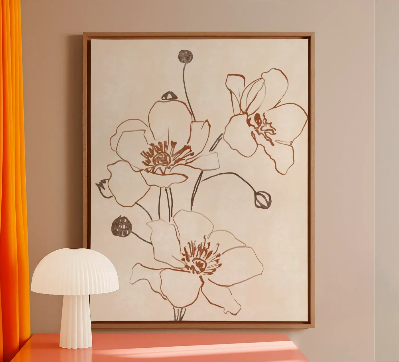 Linea Bloom tela da LeaDArt