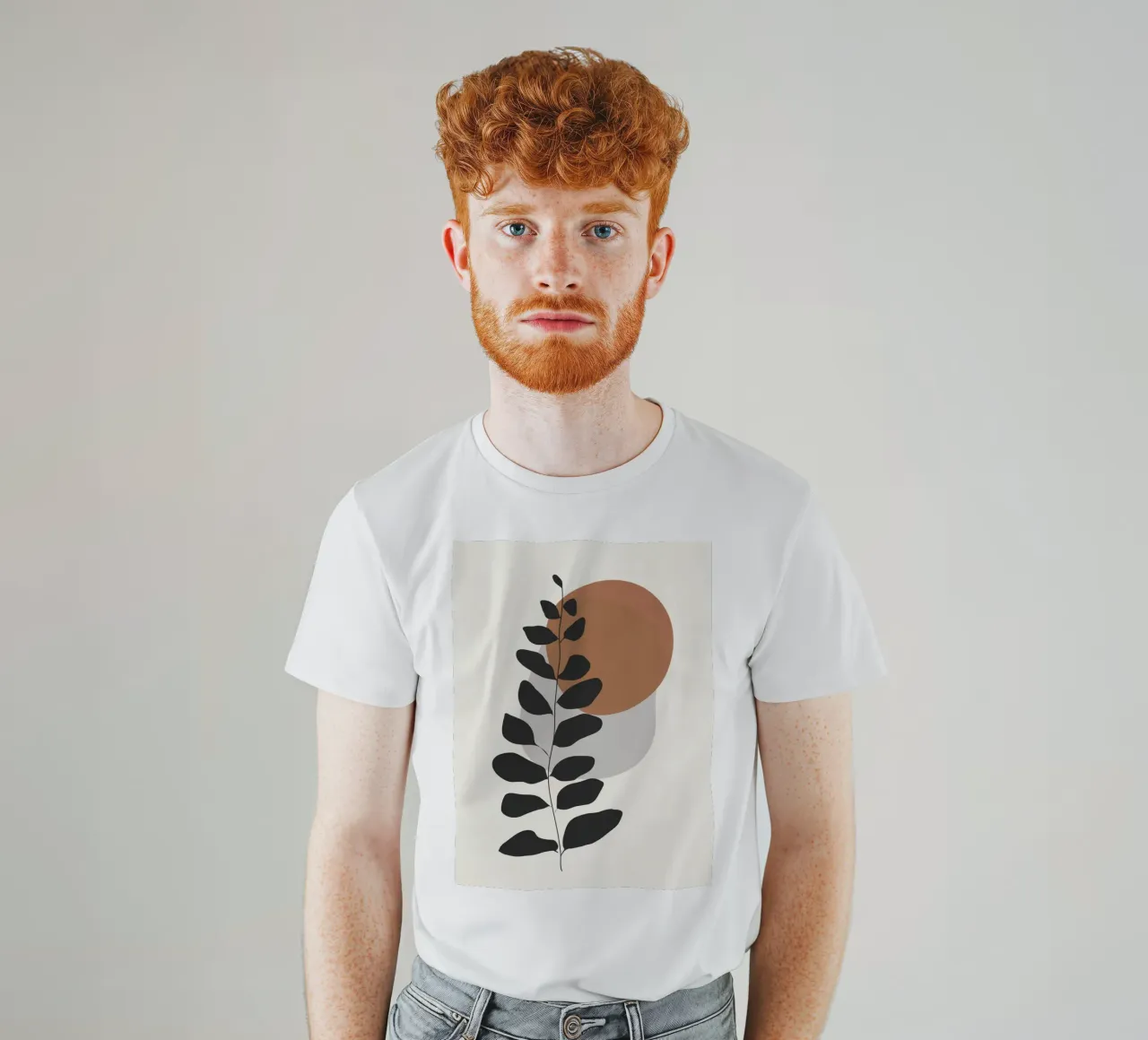 Stelo astratto t-shirt da LeaDArt