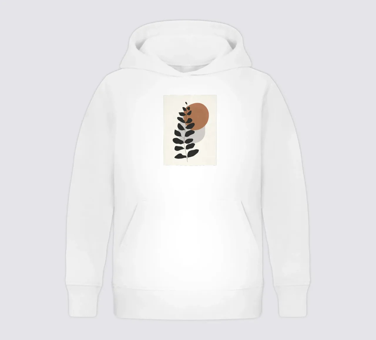 Abstract Stem kids hoodie by LeaDArt
