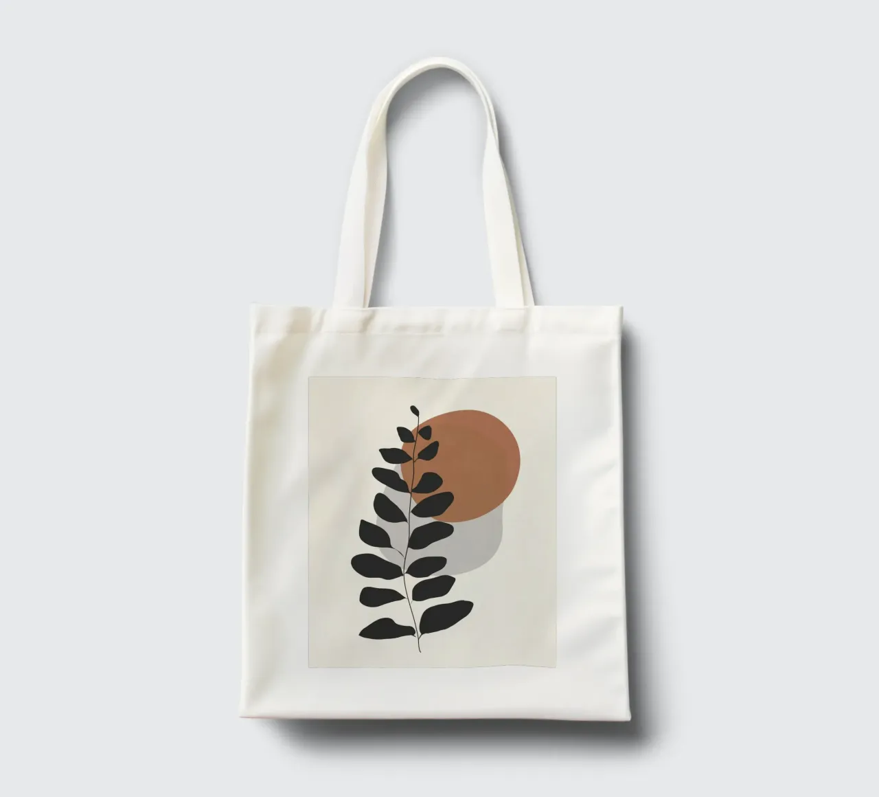 Stelo astratto borsa in juta da LeaDArt