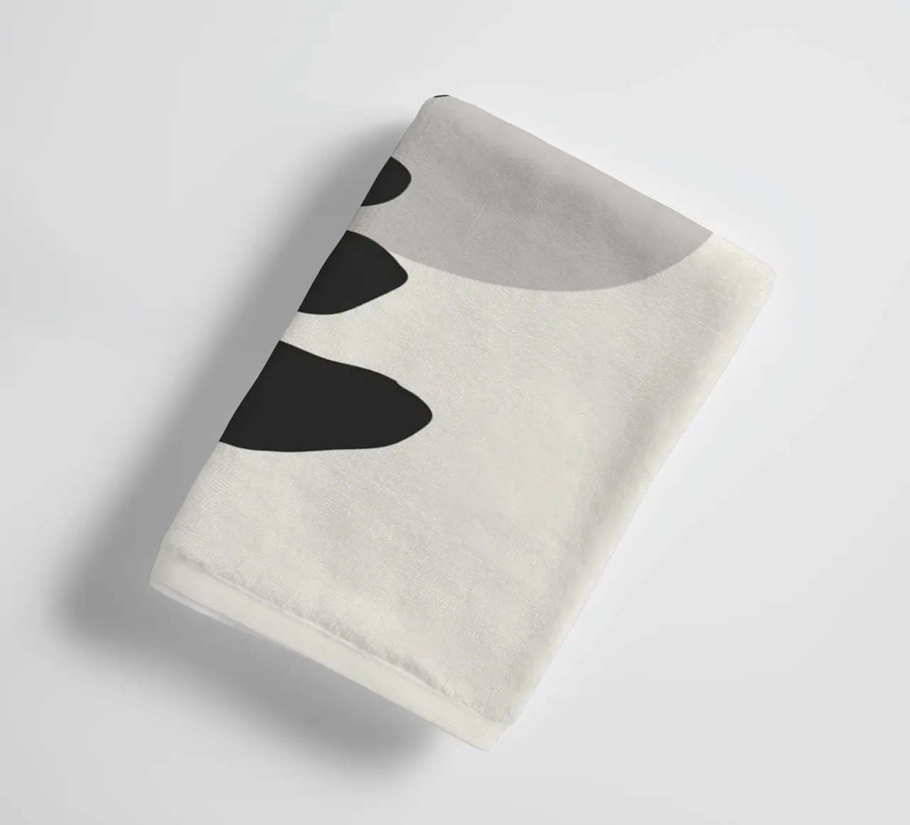 Stelo astratto asciugamano da bagno da LeaDArt