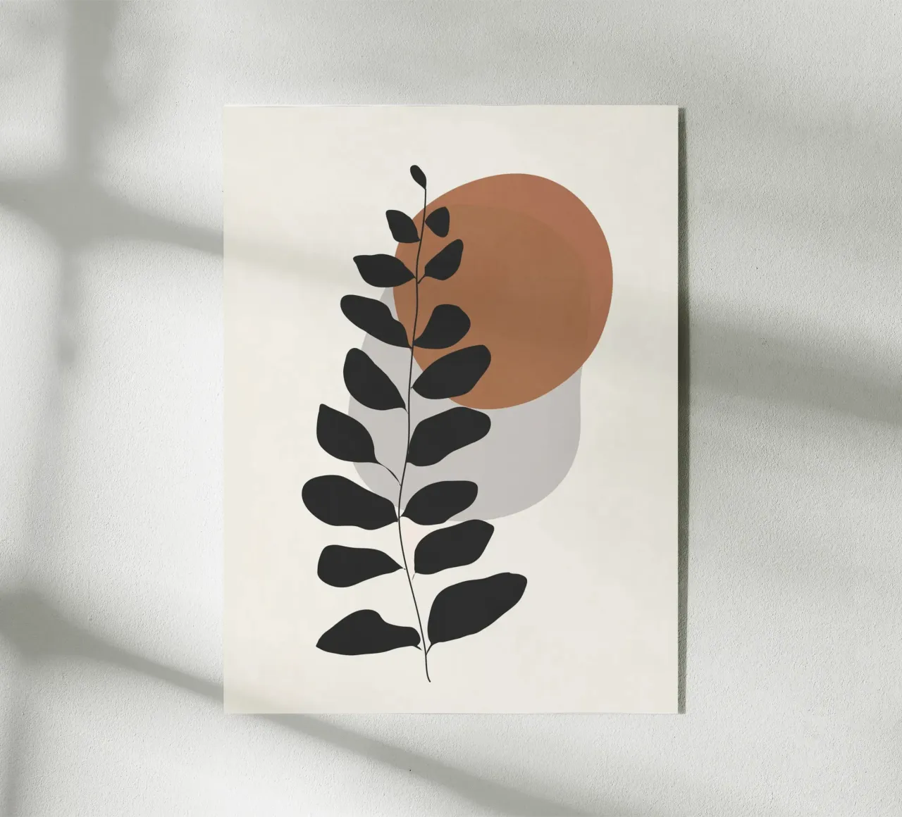 Abstrakter Stamm Acryl-Glas von LeaDArt