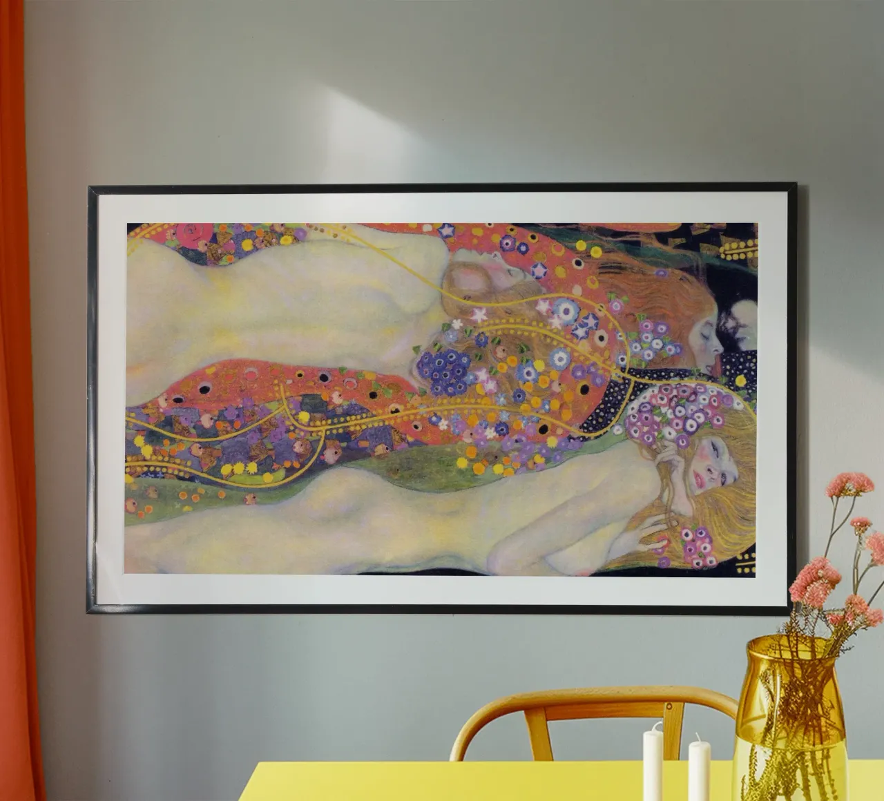 Serpenti d'acqua II (1907) di Gustav Klimt carta hahnemühle da Art History