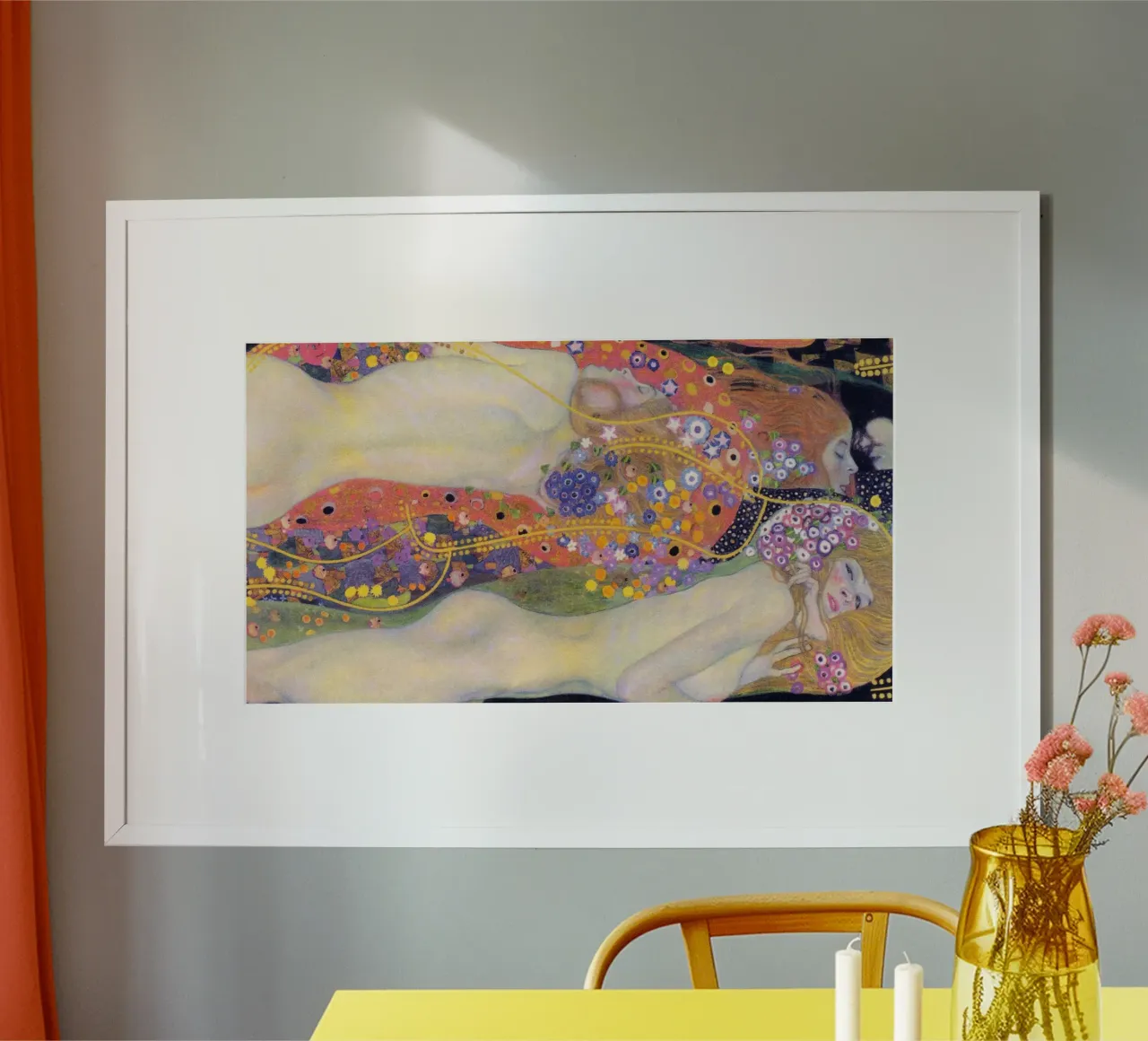 Serpenti d'acqua II (1907) di Gustav Klimt carta hahnemühle da Art History