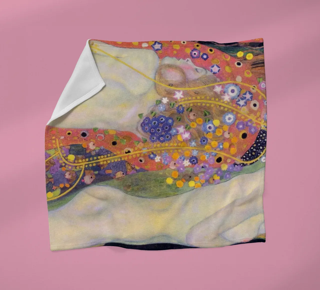 Serpenti d'acqua II (1907) di Gustav Klimt coperta in pile da Art History