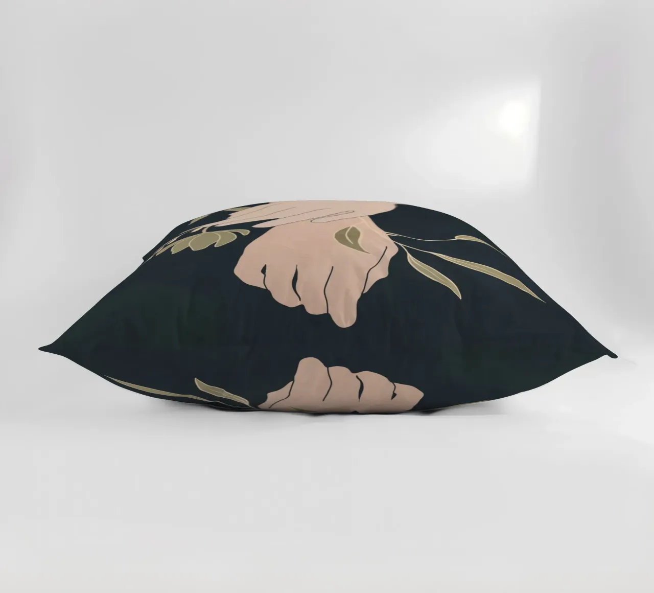 Mano in fiore 2 cuscino da LeaDArt