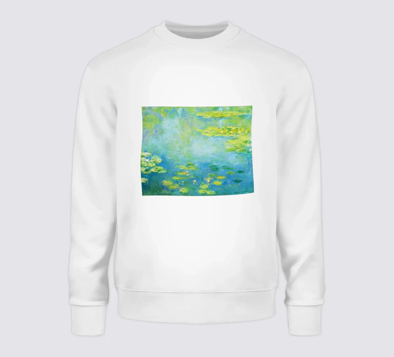 Ninfee di Claude Monet felpa da Jolie Prints