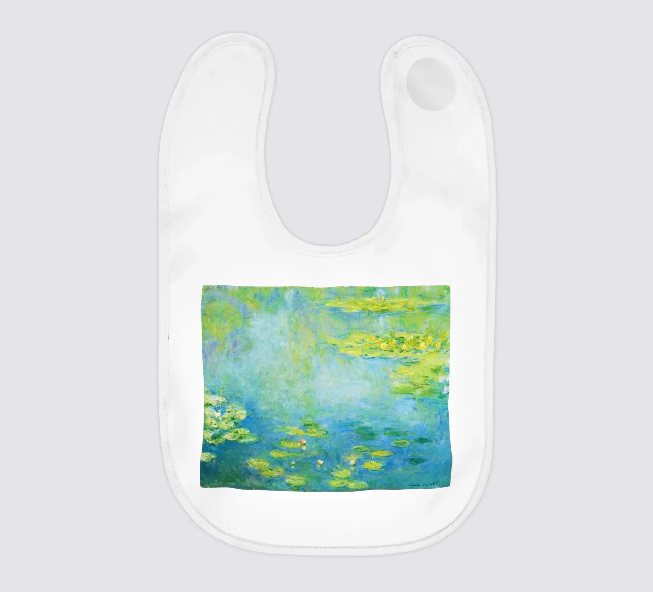 Ninfee di Claude Monet bavaglino da Art History
