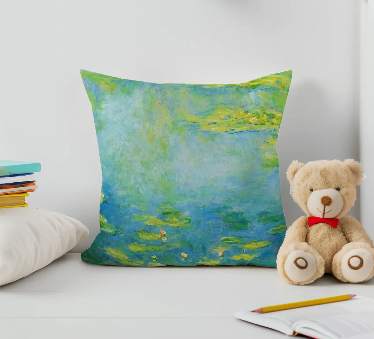 Ninfee di Claude Monet cuscino da Art History