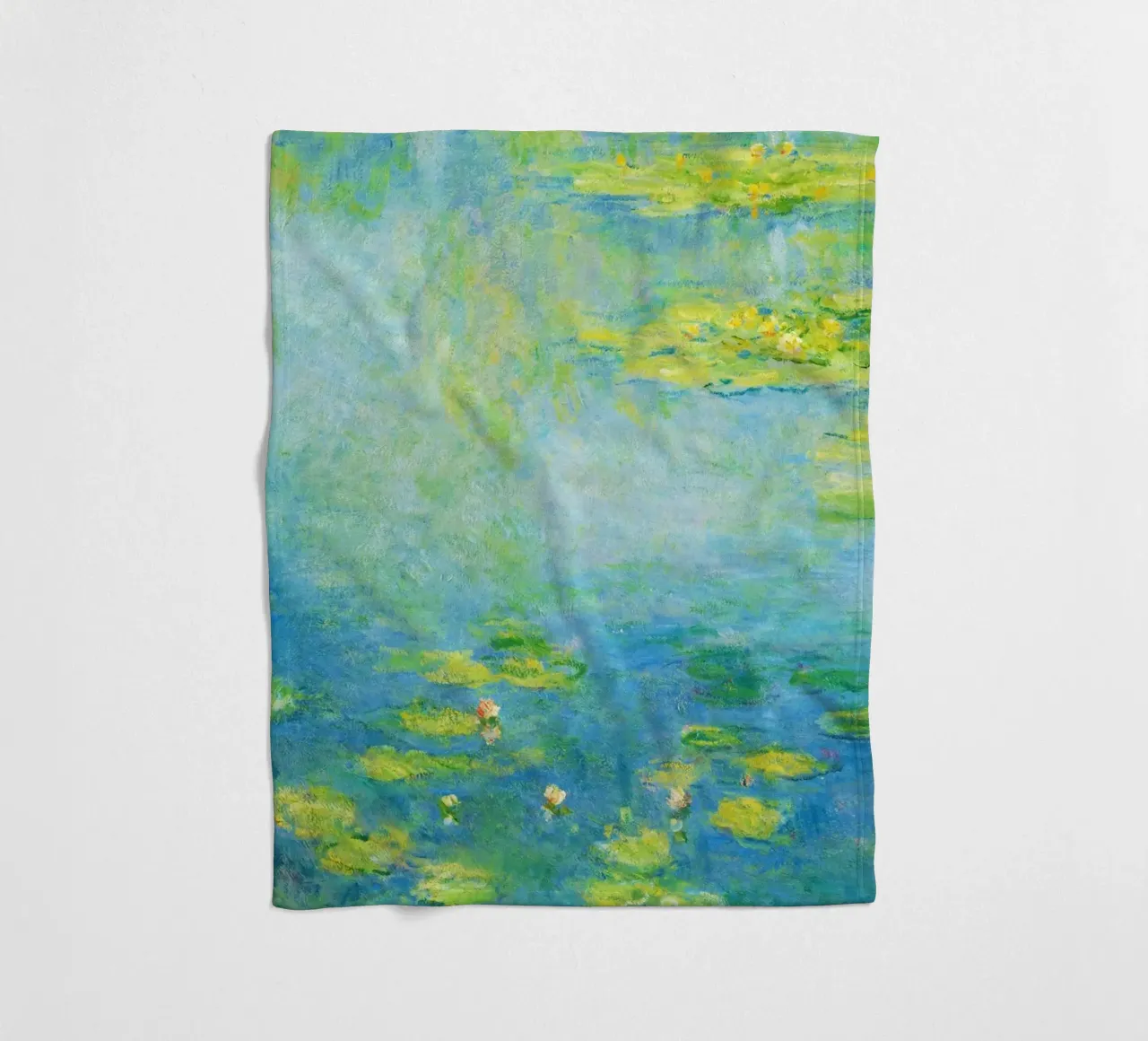 Ninfee di Claude Monet coperta in pile da Art History