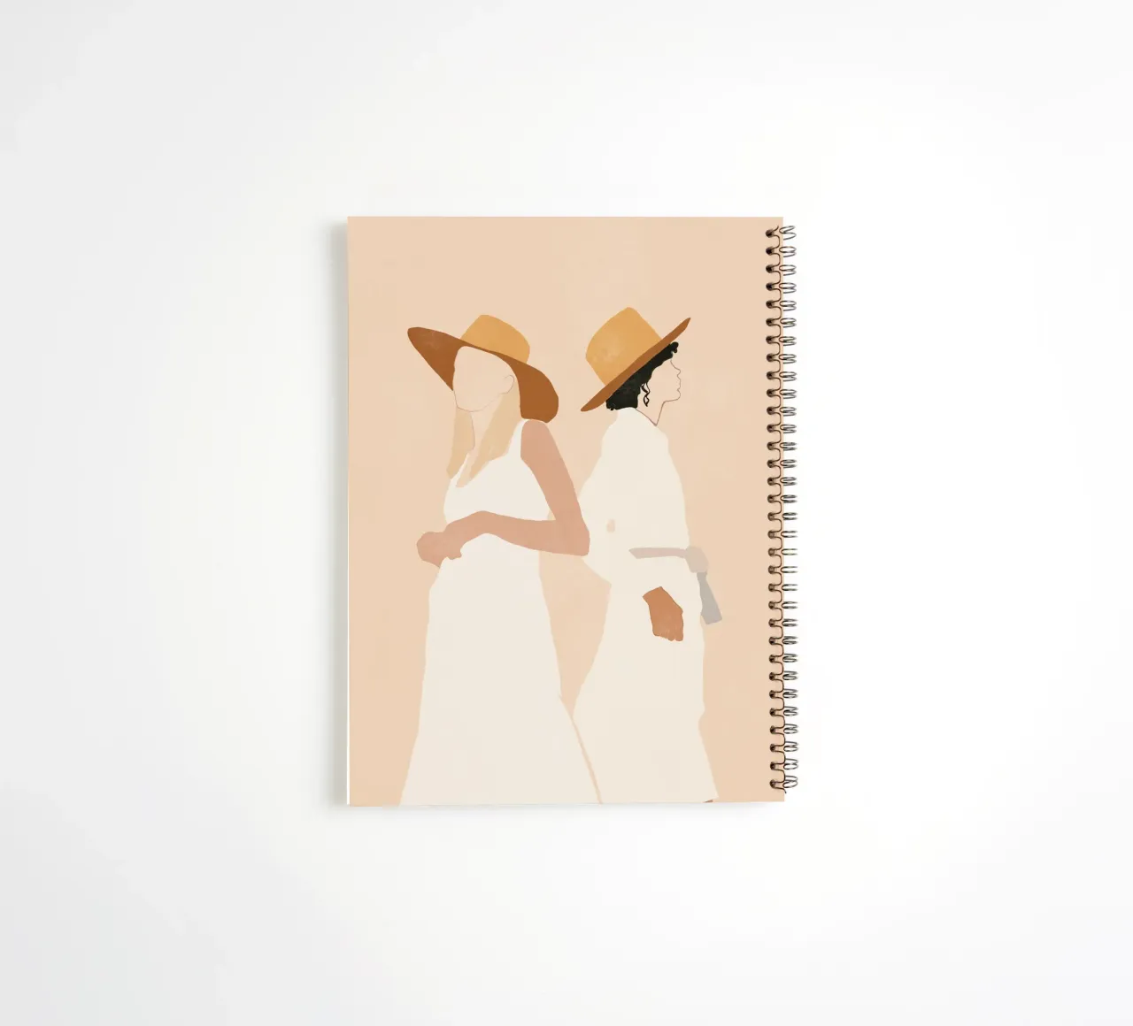 Hat & Soul spiral notebook by LeaDArt