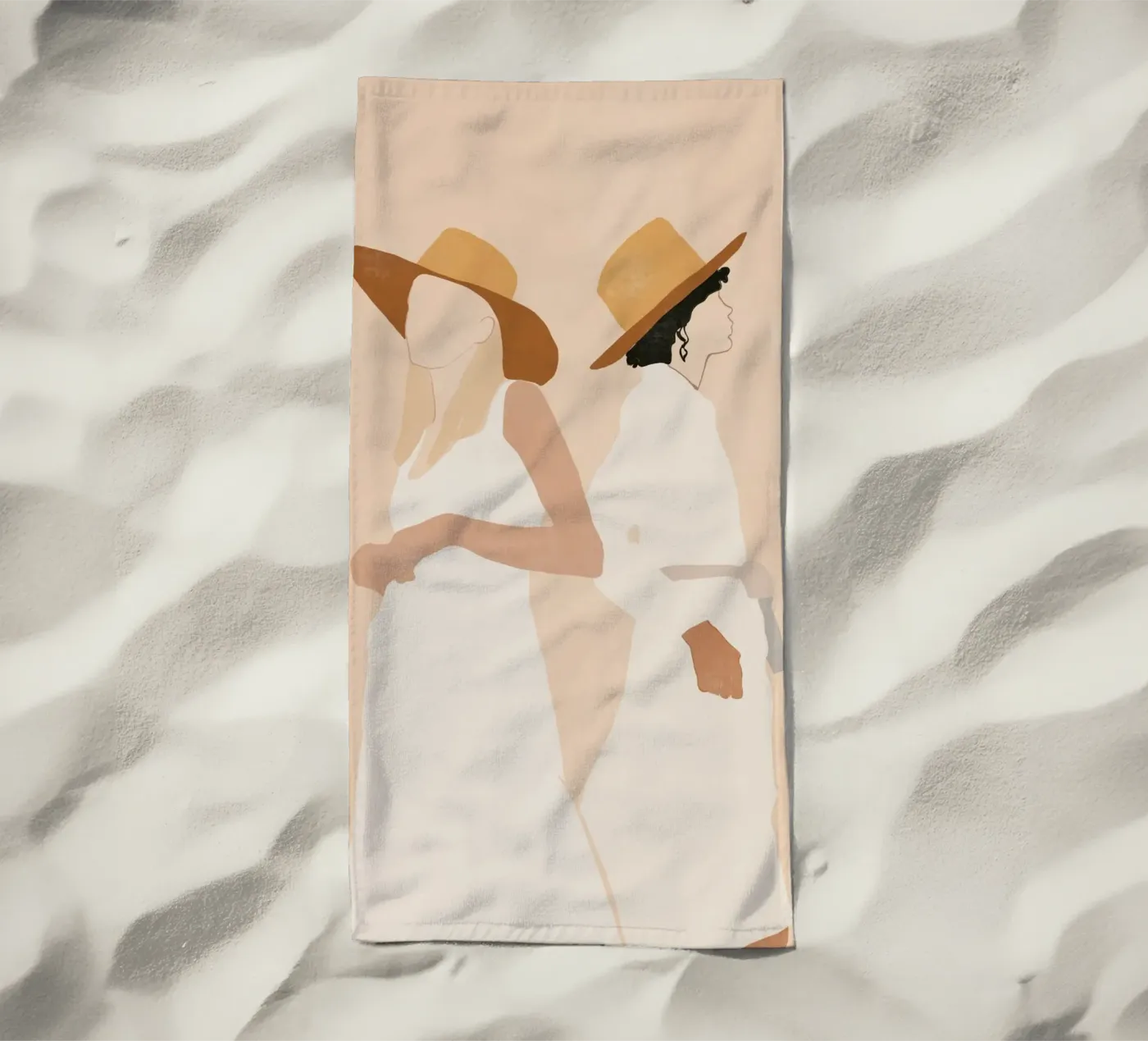 Hoed & Ziel strandhanddoek van LeaDArt