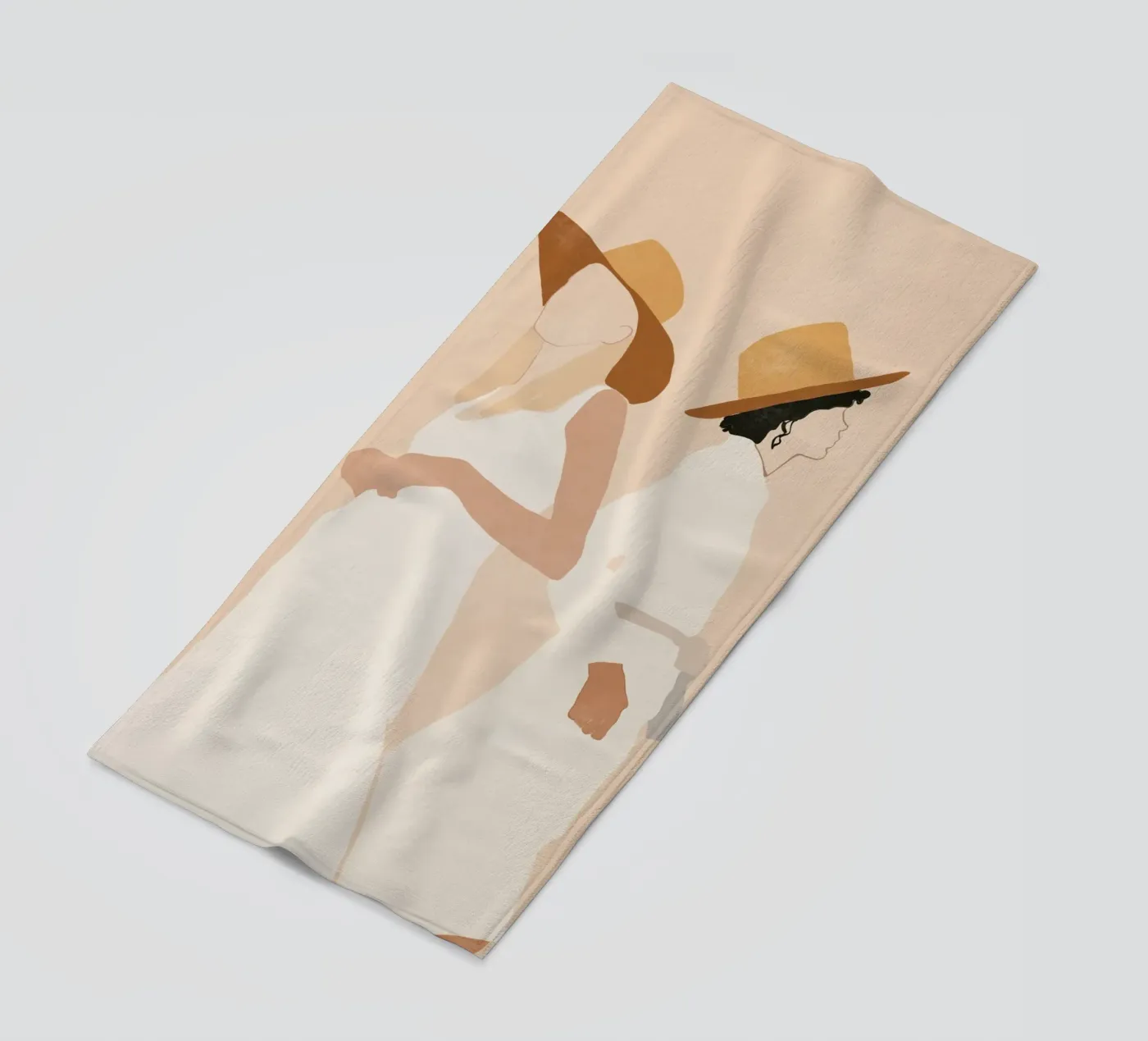 Hoed & Ziel strandhanddoek van LeaDArt