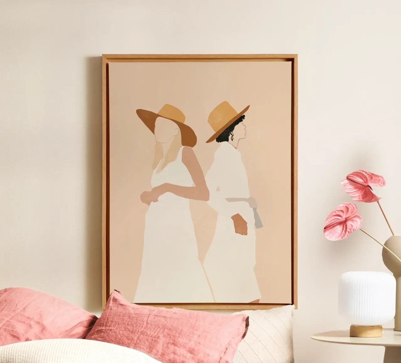 Hoed & Ziel canvas met Baklijst van LeaDArt