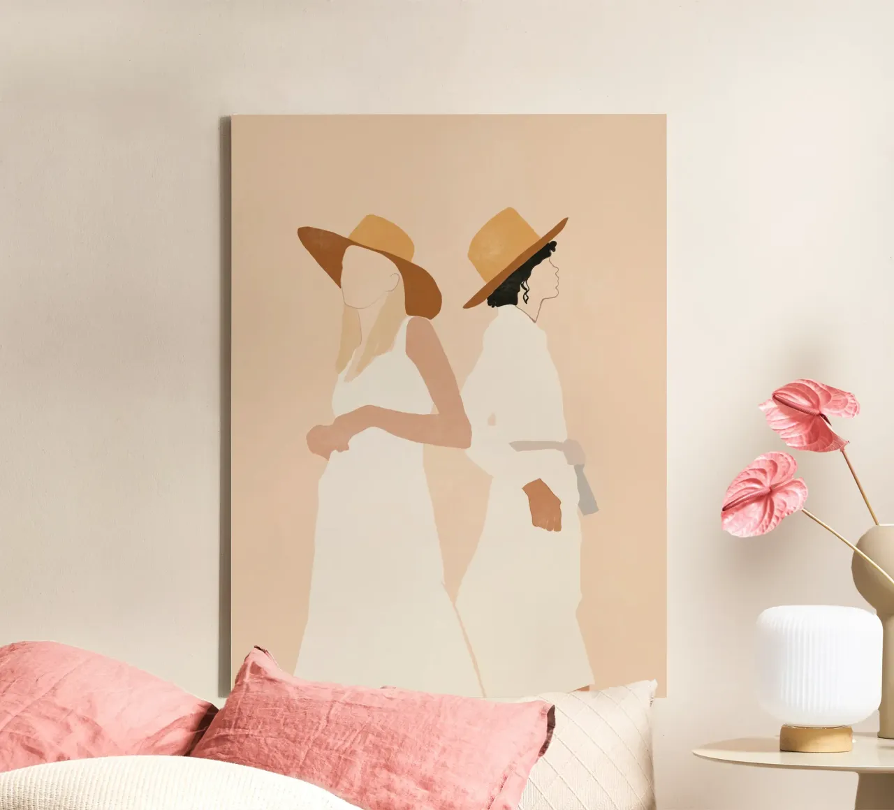 Hoed & Ziel canvas met Baklijst van LeaDArt