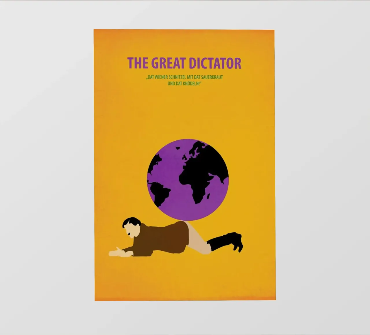 The great Dictator telo in pvc da Fräulein Fisher