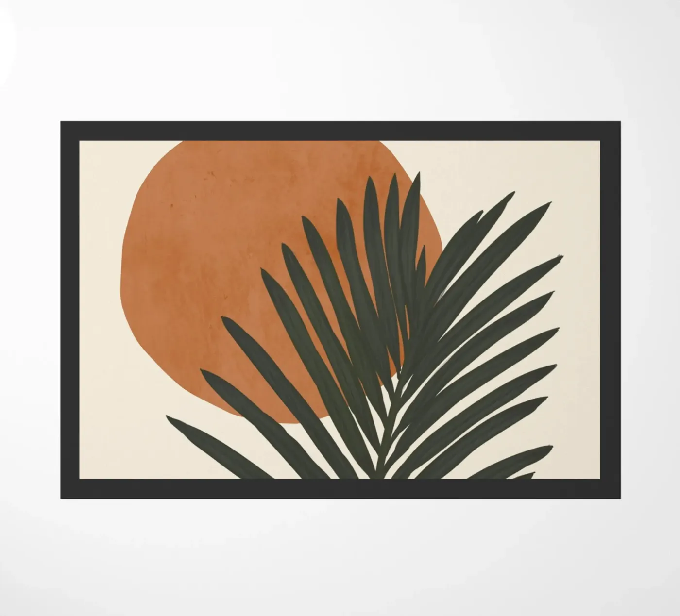 Palm & Sun doormat by LeaDArt