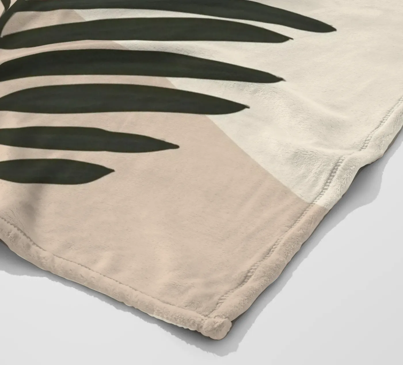 Palma e Sole coperta in pile da LeaDArt