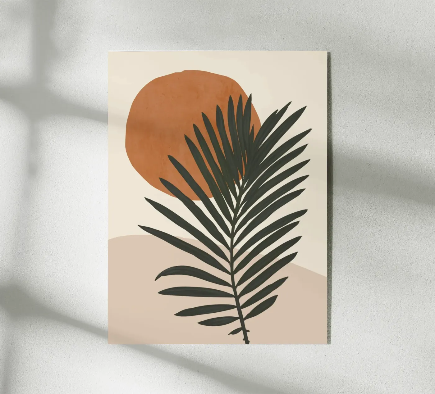 Palm & Sun Acryl-Glas von LeaDArt