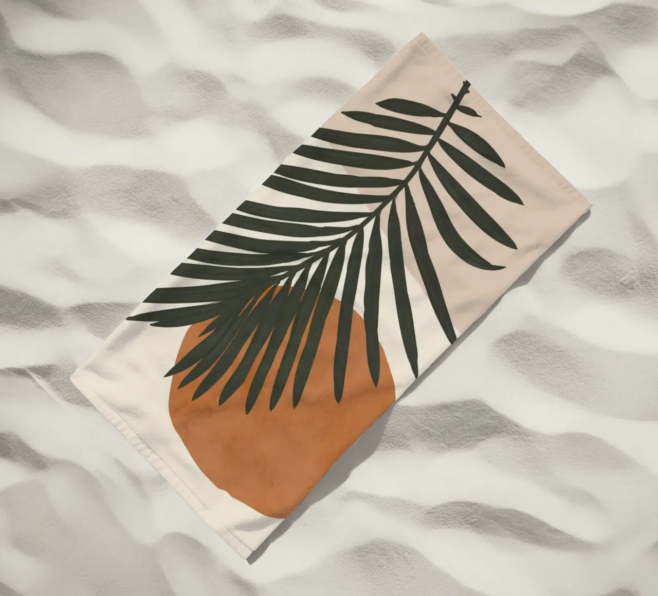 Palm & Sun telo mare da LeaDArt