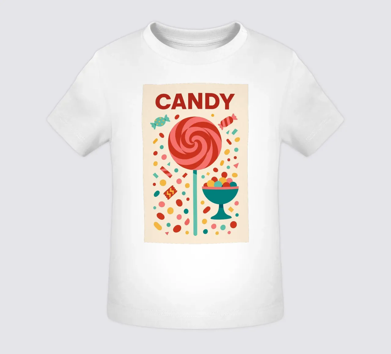 CANDY - Esplosione pop di dolcezza visiva maglietta neonato da Boissons - Affiches & posters - Retro