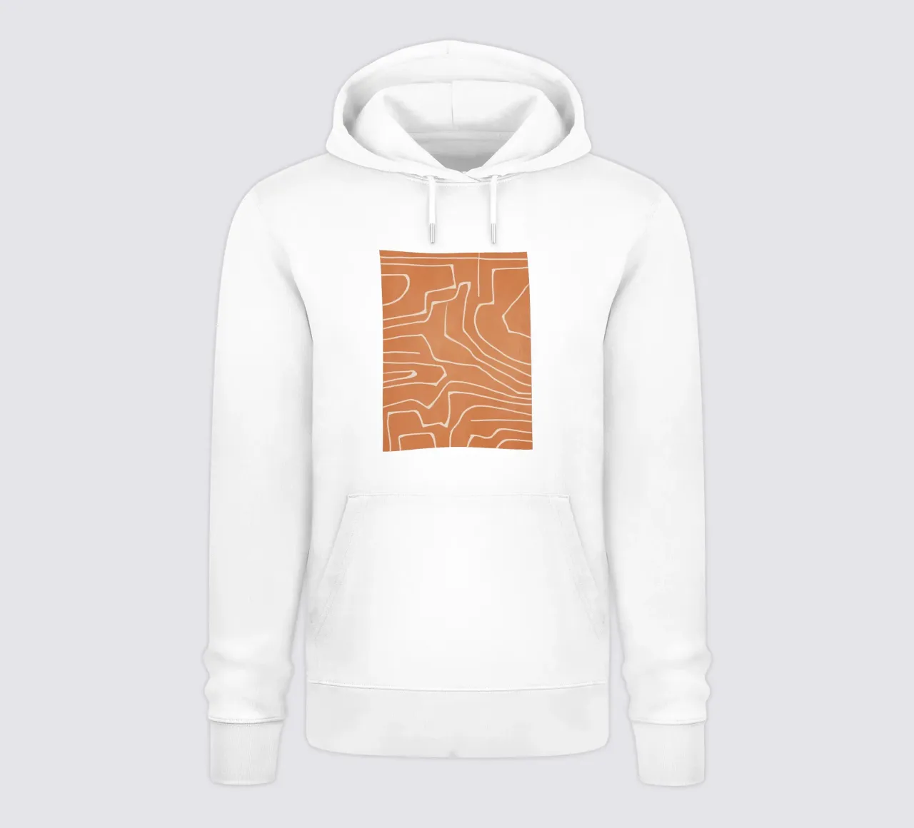 Linee Terra felpa con cappuccio da LeaDArt