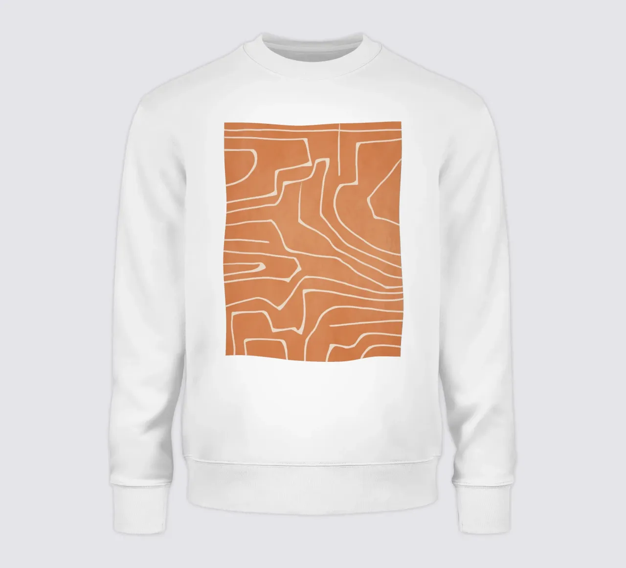 Linee Terra felpa da LeaDArt