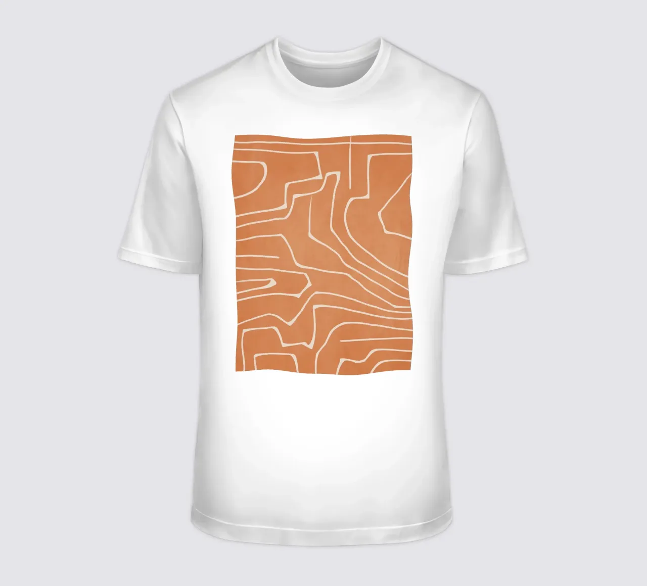 Linee Terra t-shirt da LeaDArt