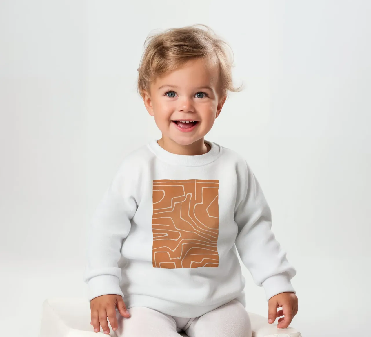 Linee Terra felpa neonato da LeaDArt