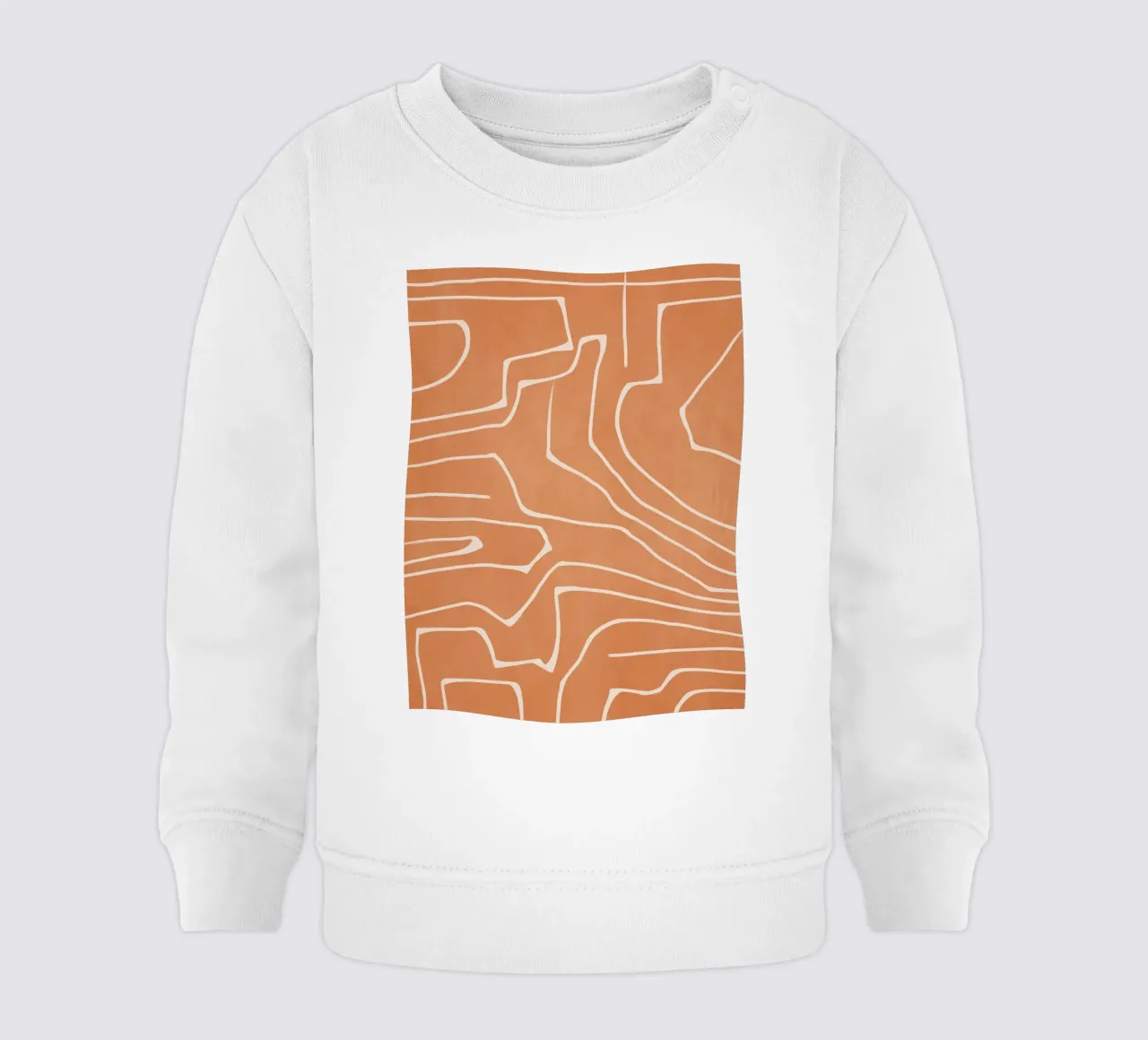 Linee Terra felpa neonato da LeaDArt