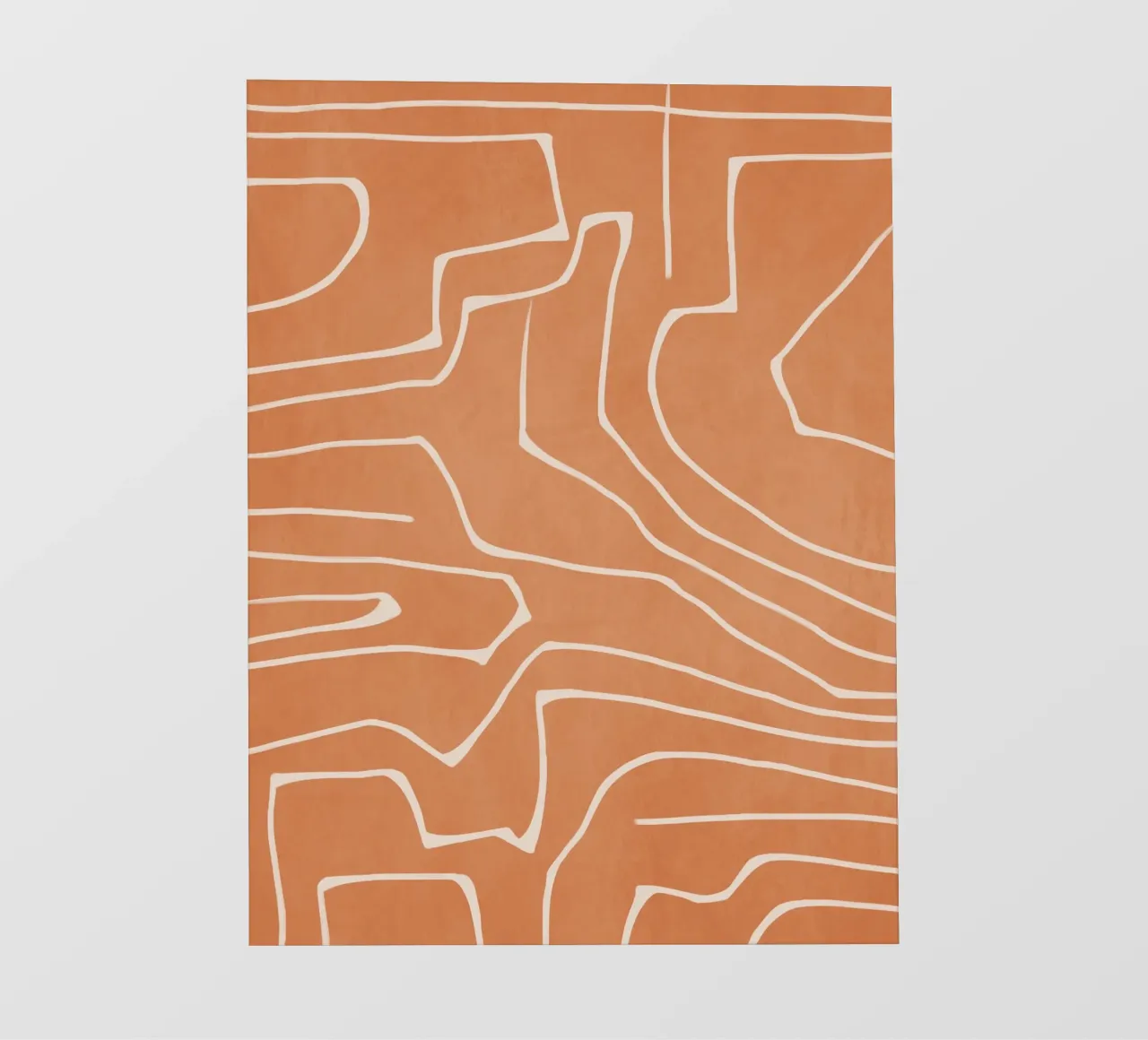 Linee Terra telo in pvc da LeaDArt