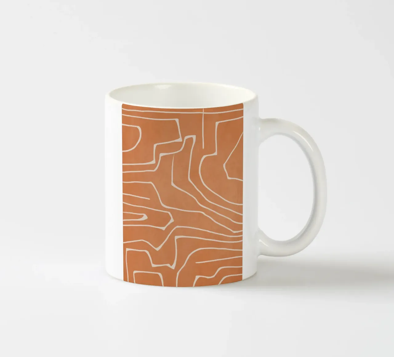 Linee Terra tazza in ceramica da LeaDArt