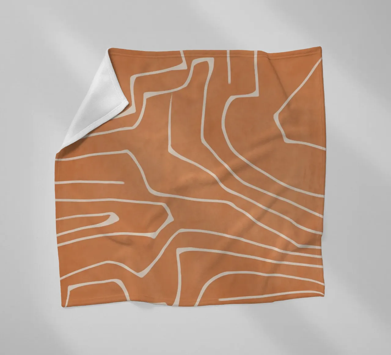 Linee Terra coperta in pile da LeaDArt