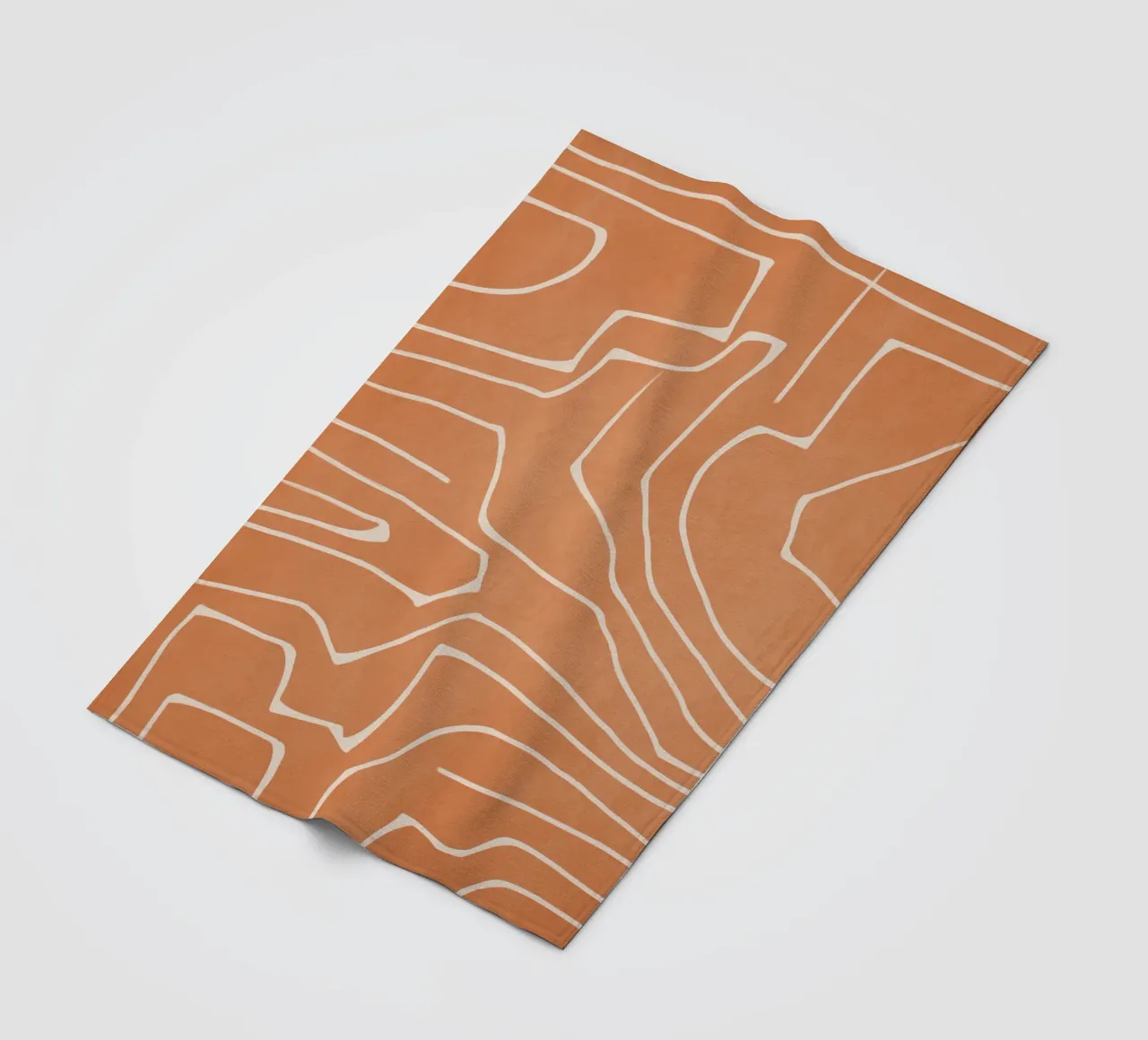 Linee Terra coperta in pile da LeaDArt