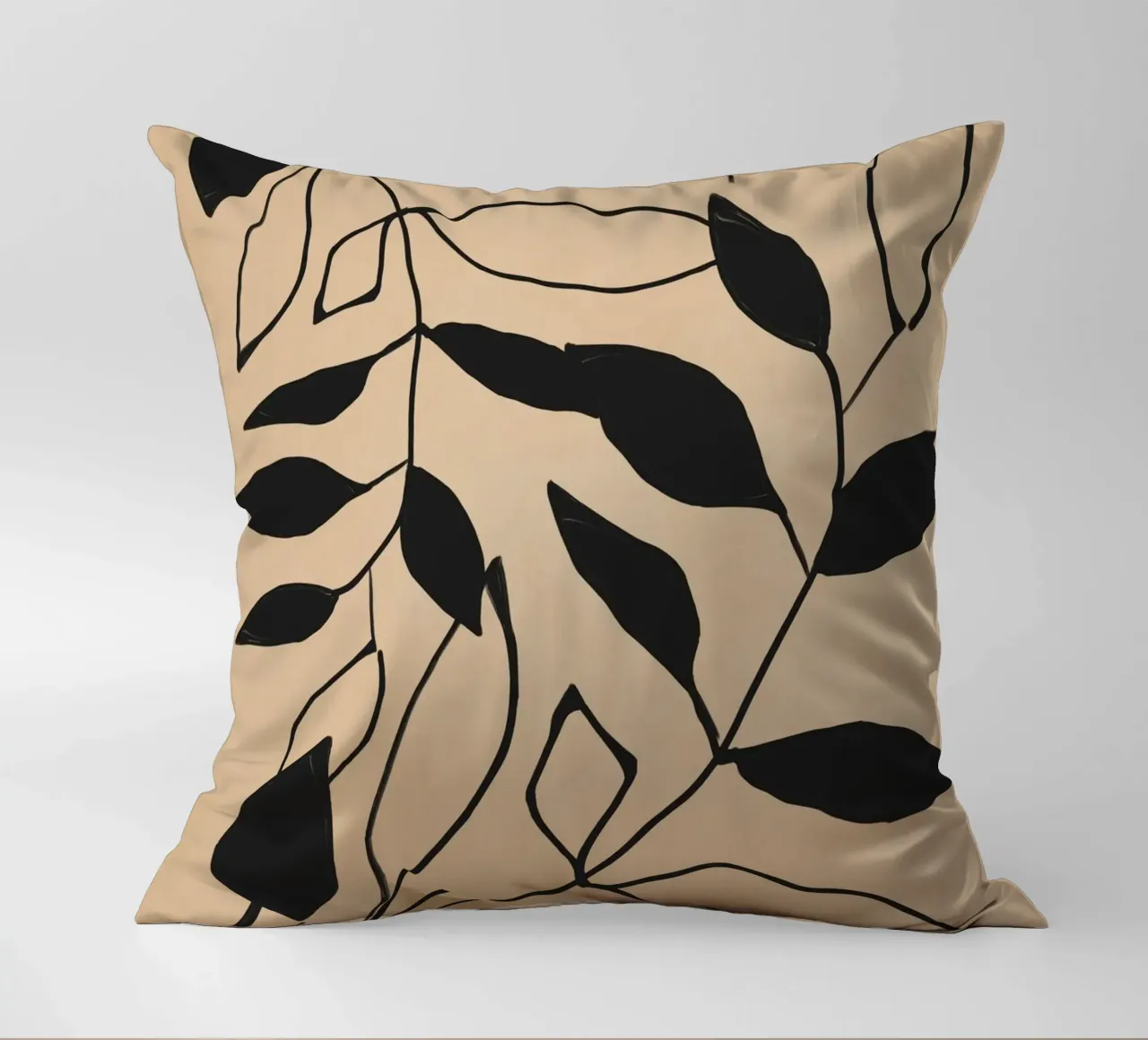 Linee botaniche cuscino da LeaDArt