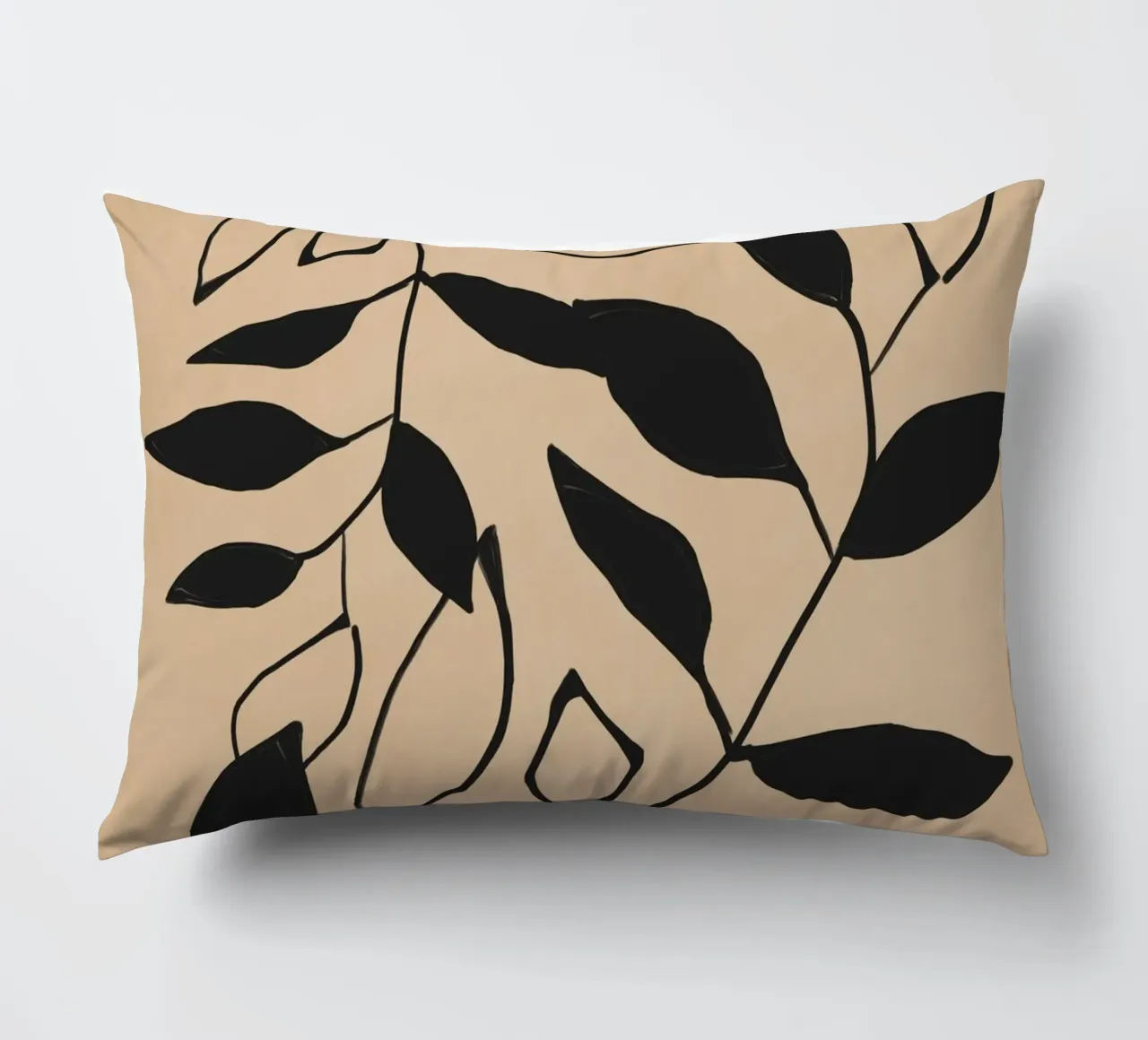 Linee botaniche cuscino da LeaDArt