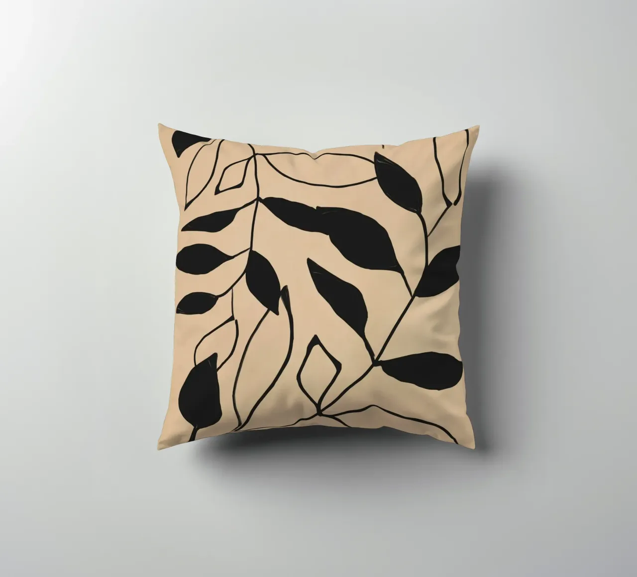 Linee botaniche cuscino da LeaDArt